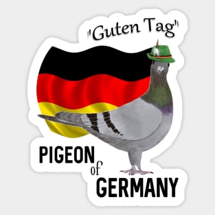 Pigeon of Germany Greeting Sticker